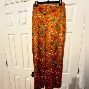 Silk fun pants from Anthro